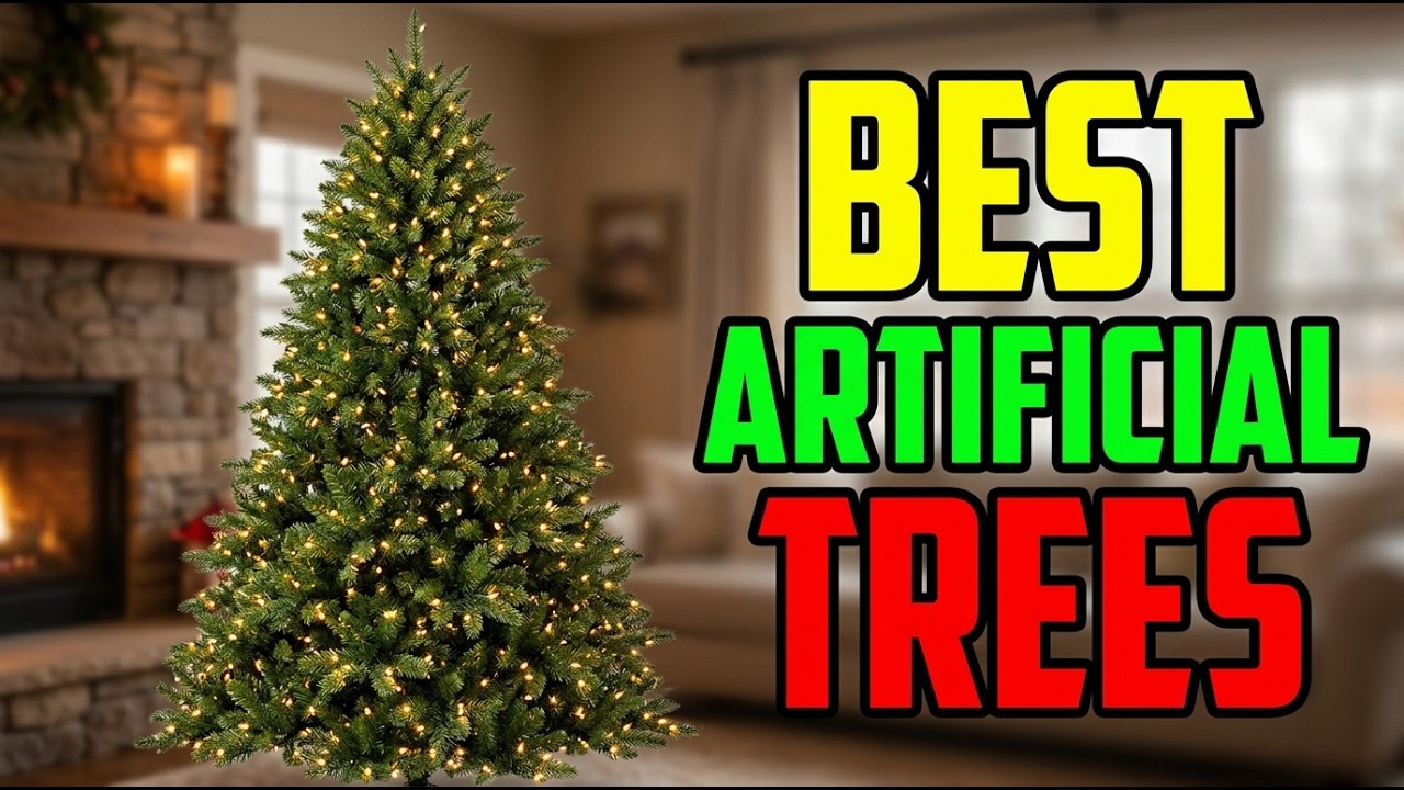 TOP5 Best Realistic Artificial Christmas Trees 2026