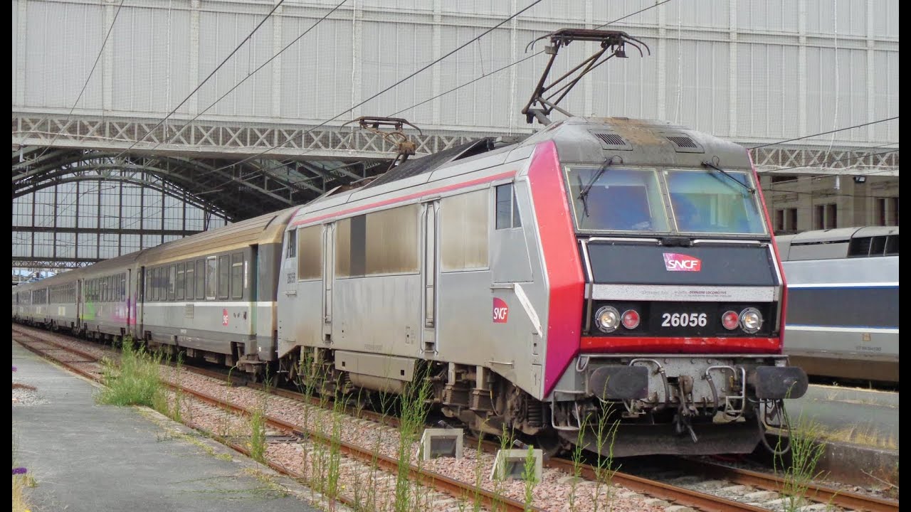 Les trains, Corail intercité, TGV, fret SNCF/Millet rail autour de La Rochelle