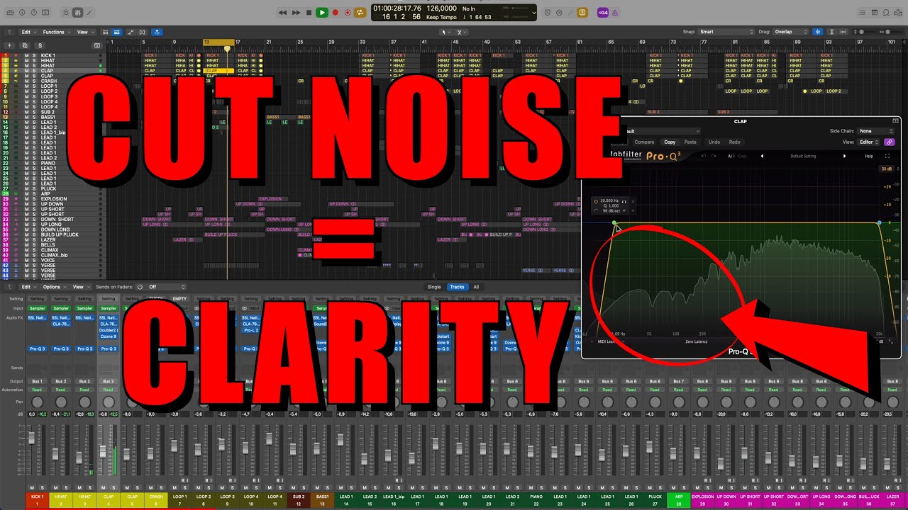 Boost your Bass House Track by using Cleaning EQ for clarity
