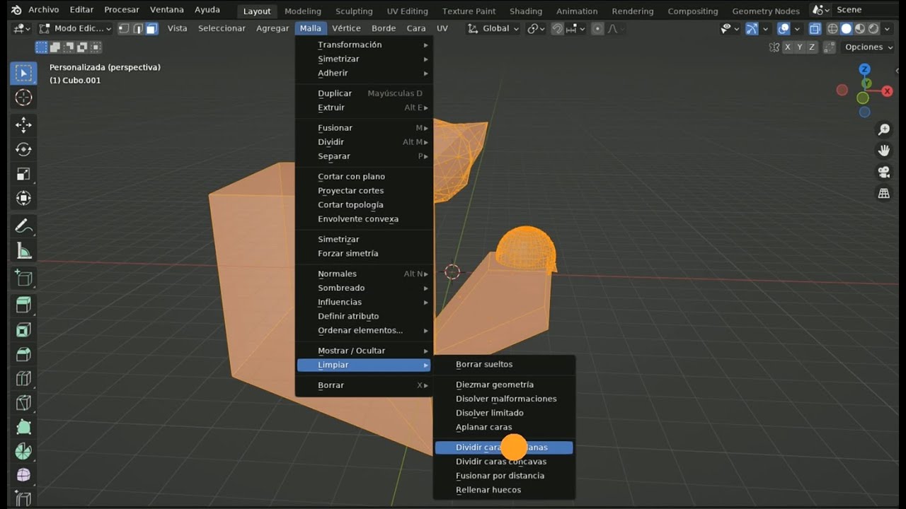 COMO REPARAR ERRORES DE DISEÑO EN BLENDER DE FORMA AUTOMÁTICA