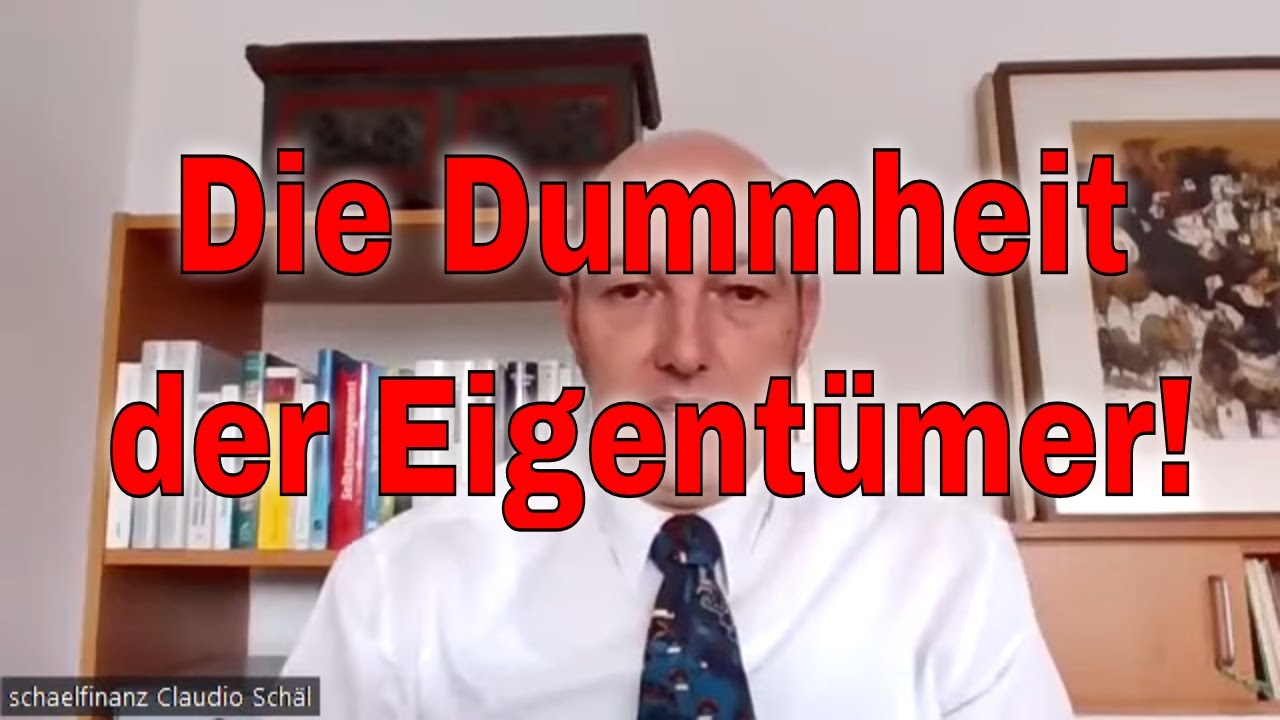 Dummheit der Eigentümer bei der WEG Eigentümerversammlung - unglaublich aber wahr.