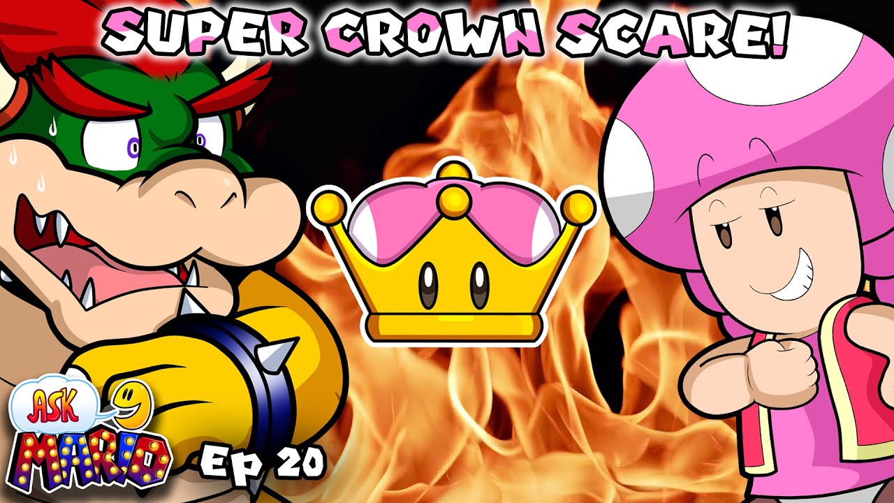 😱СУПЕР КОРОНА СТРАШИЛКА!🍄Спросите Марио⭐️Эпизод 20