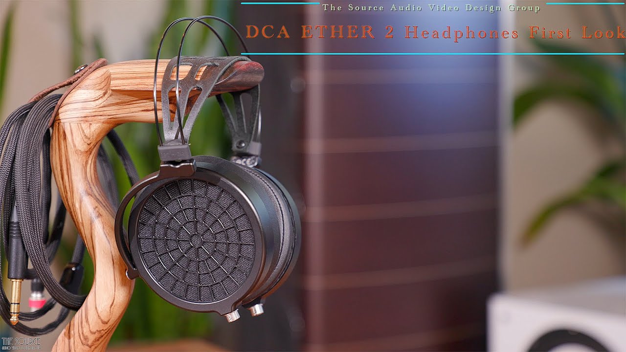 DCA ETHER 2 Planar Magnetic Open Back Flagship Headphones First Look