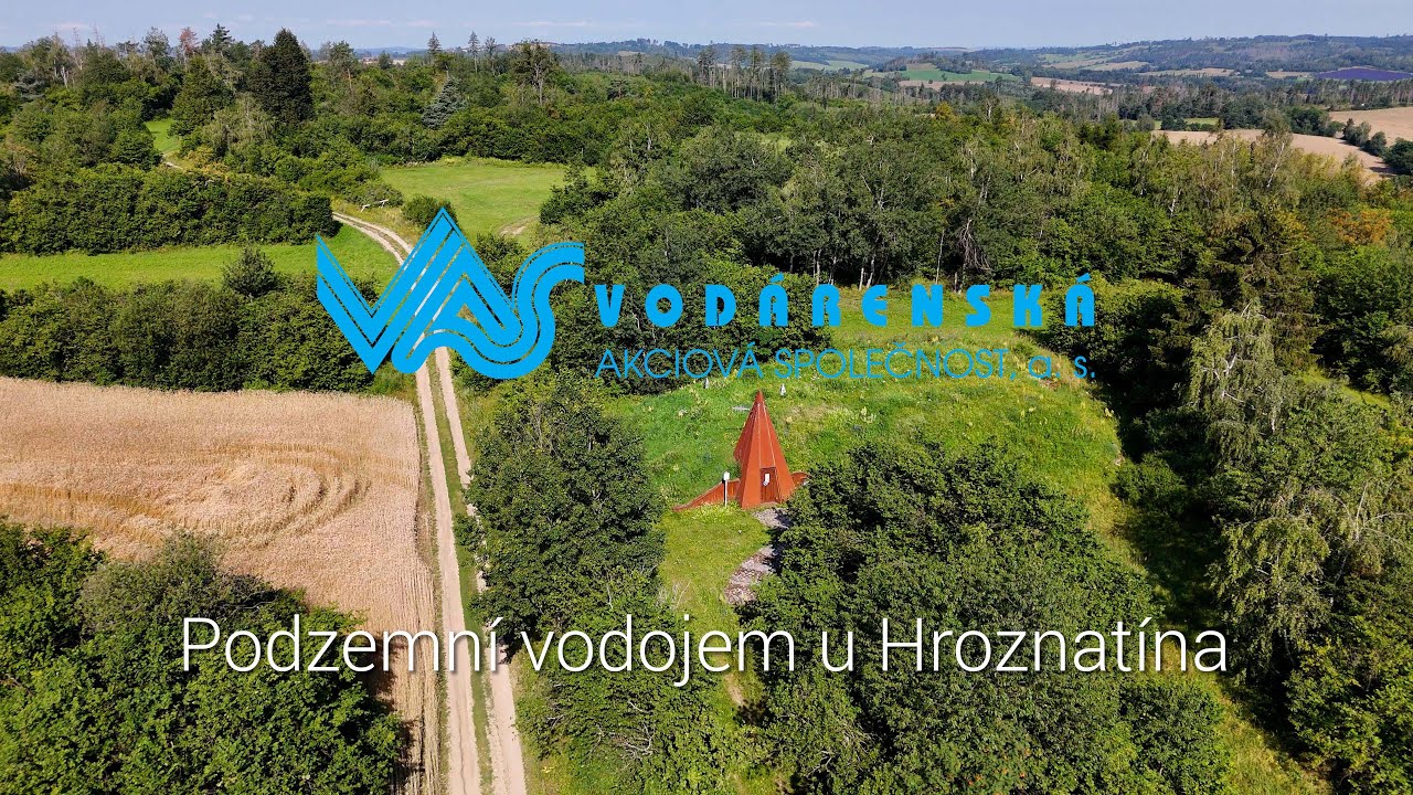 Vodárenské zajímavosti - Podzemní vodojem u Hroznatína