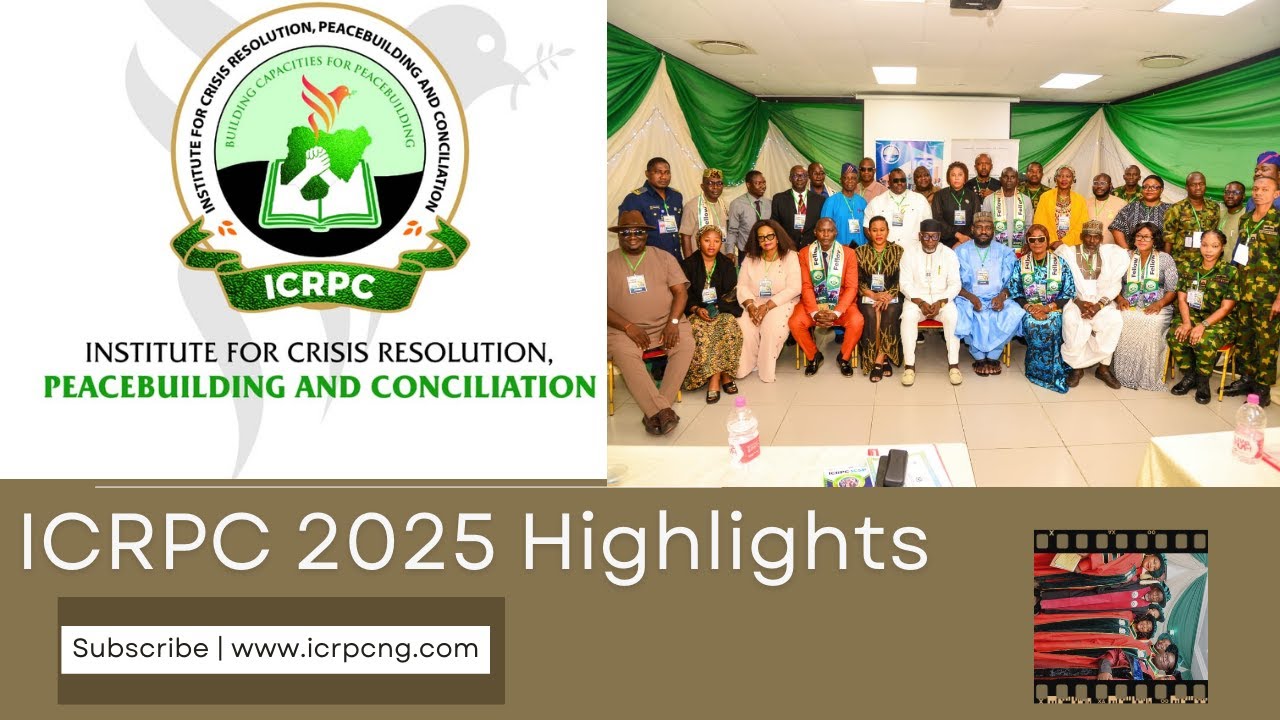 ICRPC 2025 Year in Review | Key Achievements, Events & Impact in Peacebuilding & Conflict Resolution