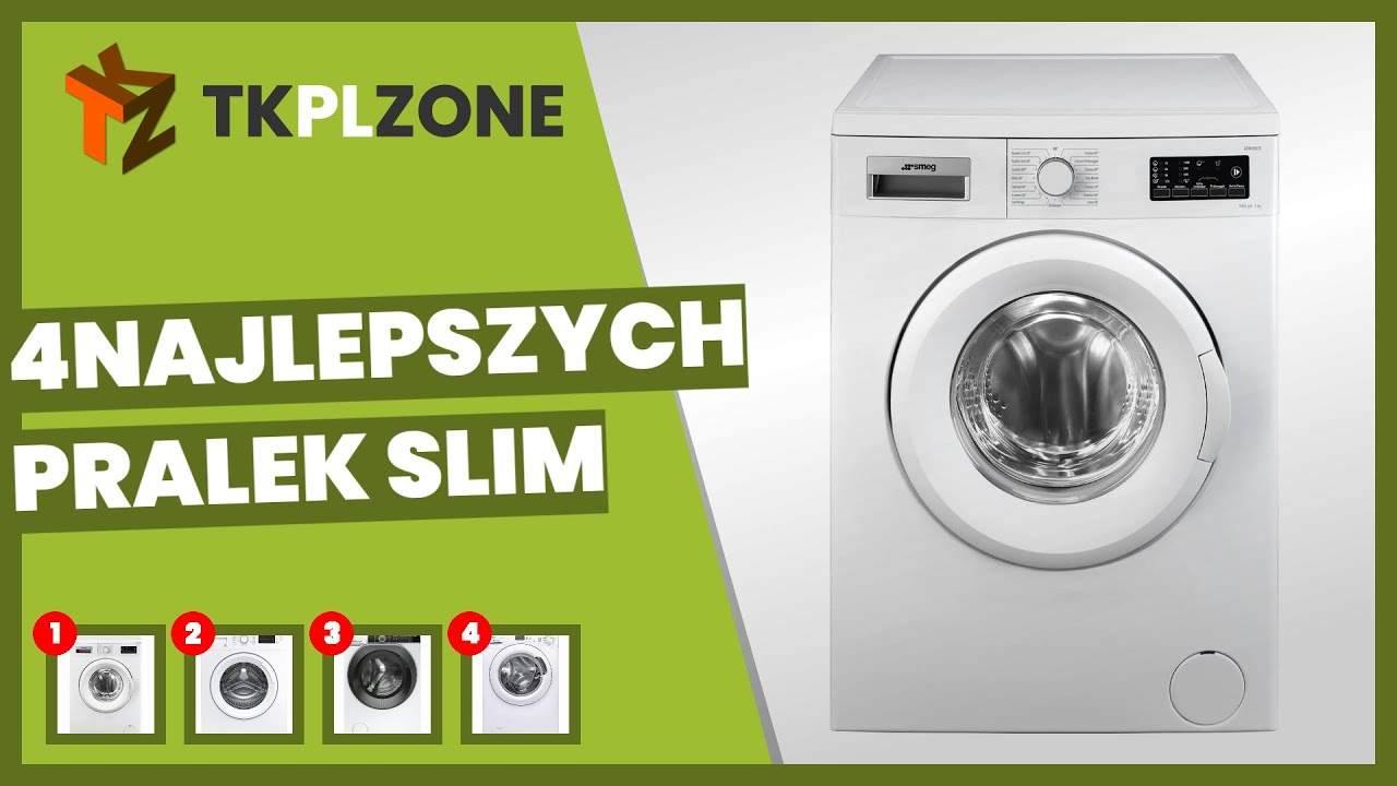 4 najlepszych pralek slim