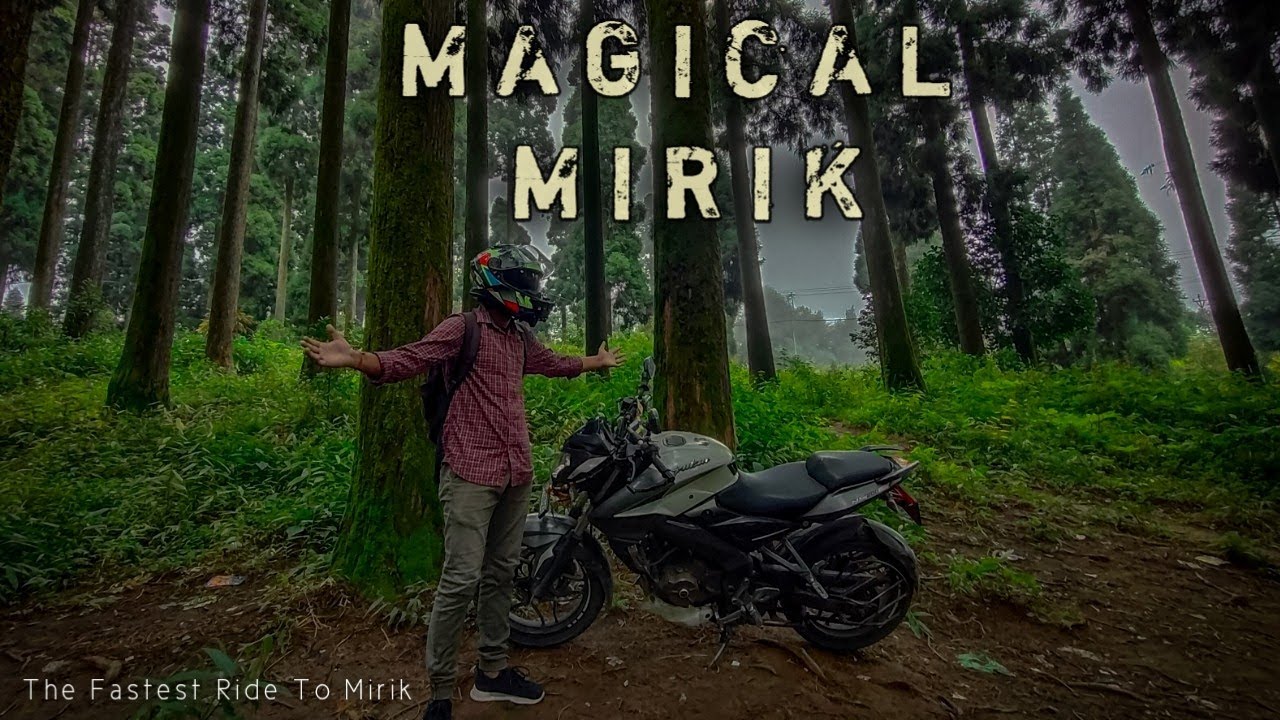 SILIGURI TO MIRIK - The Fastest Ride to MIRIK - RIDING THROUGH CLOUDS