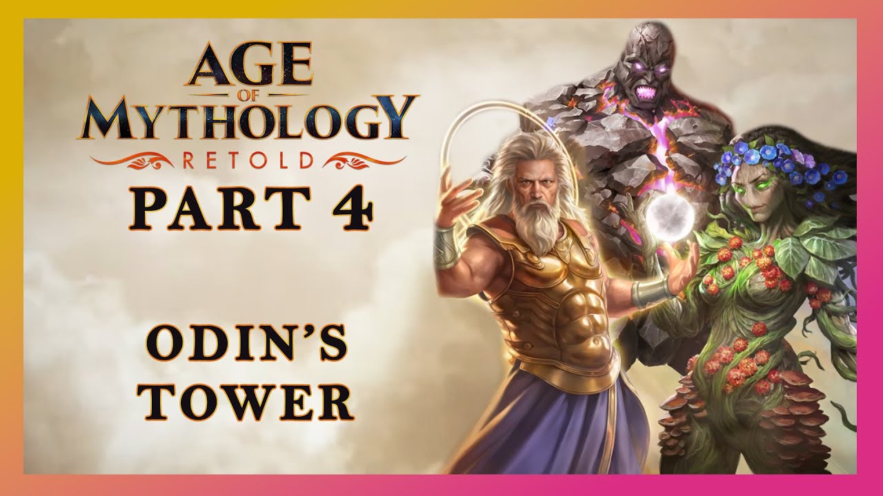Age of Mythology Retold | Titan Campaign Gameplay Walkthrough Part 4 - Odin's Tower