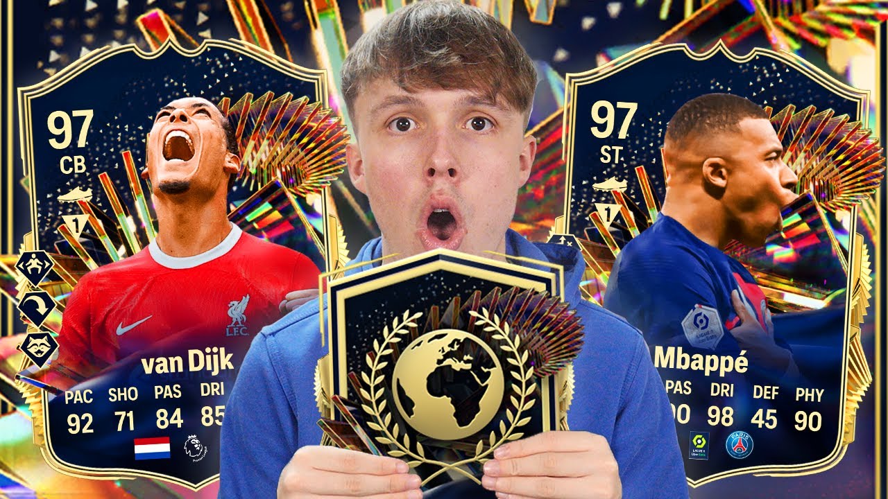 I opened 25x 90+ Weekly TOTS Upgrade Packs...