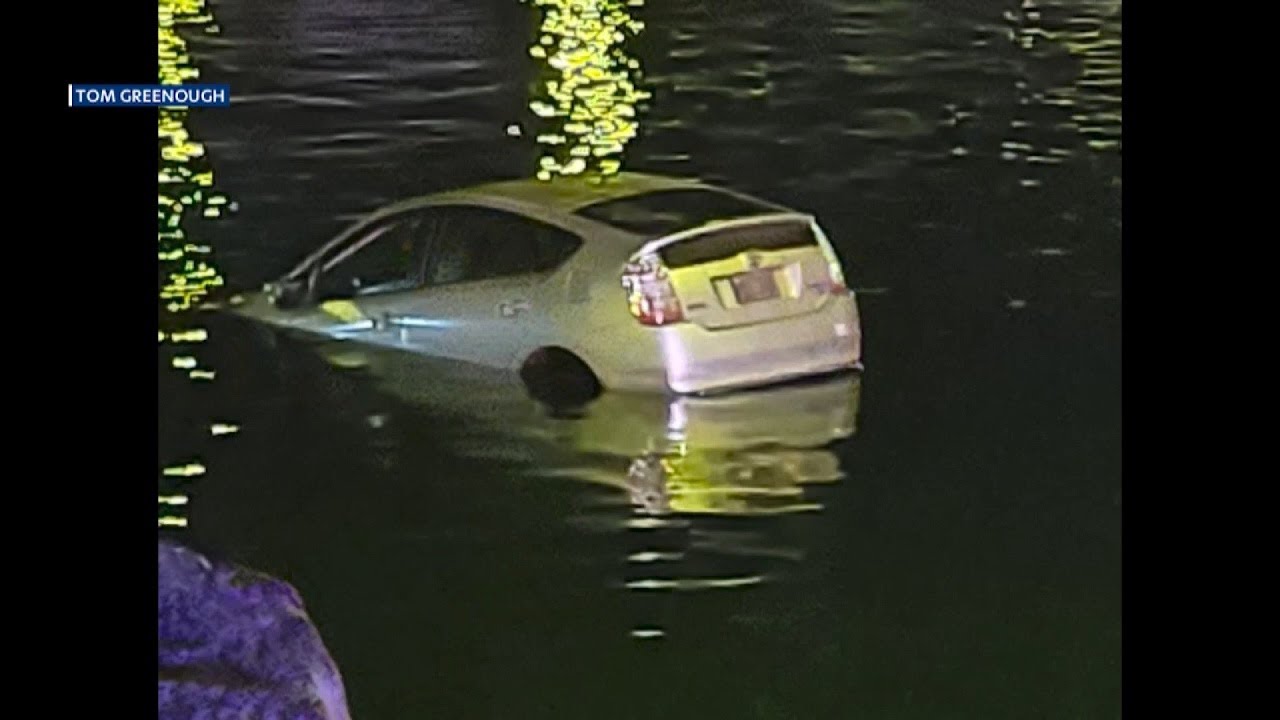 For the third time, a car has driven into Honokohau Harbor