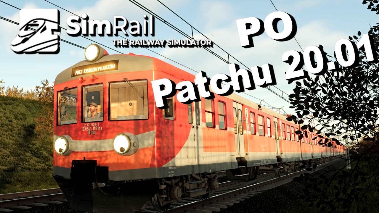 Jadę EN57 Po Patchu 20.01 w SimRail na Multiplayer