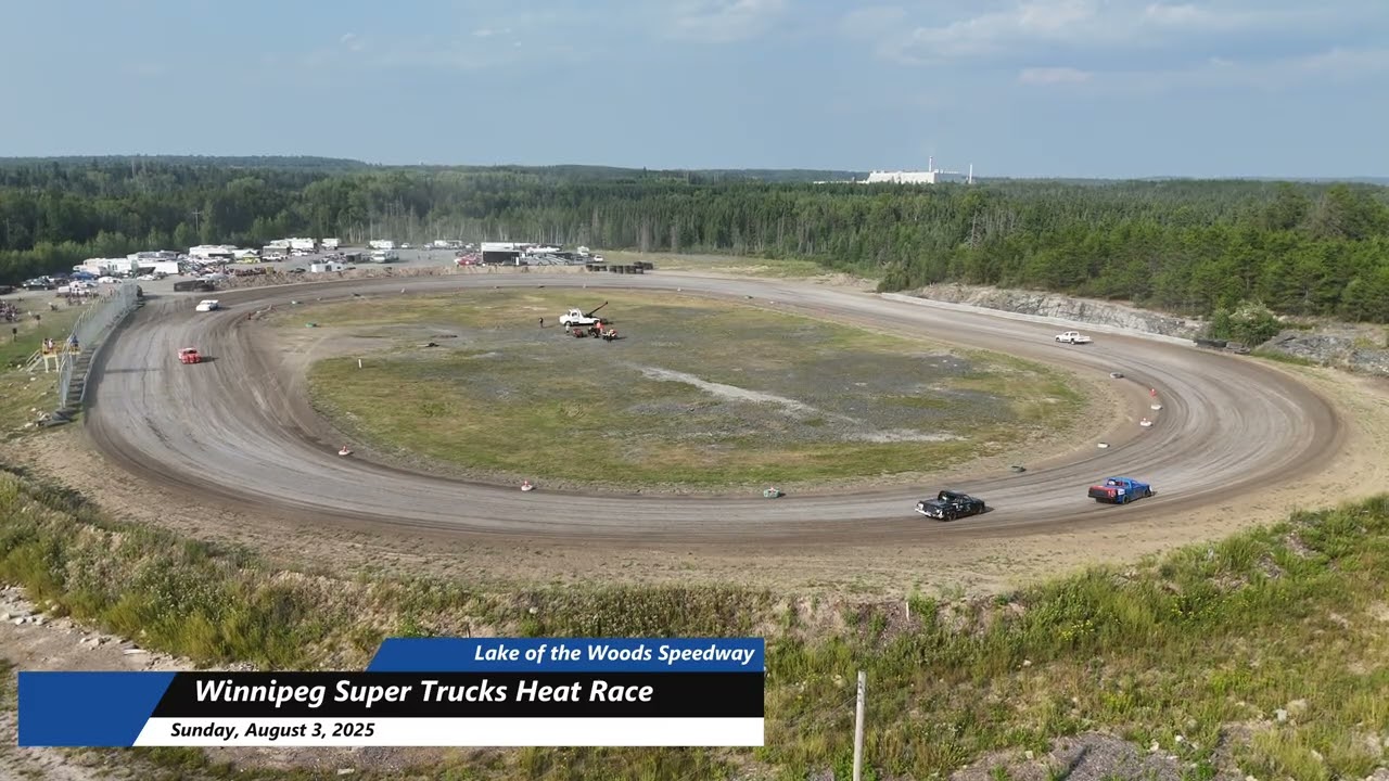 LOTW Speedway Winnipeg Super Trucks Heat Race August 3, 2025