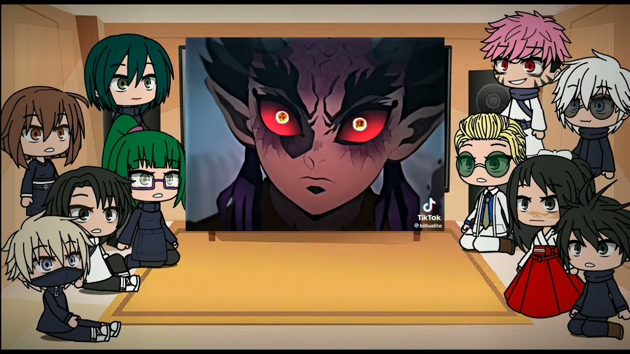 Jujutsu kaisen react a S/n es Esposa do Sukuna ( My Au )  2/2