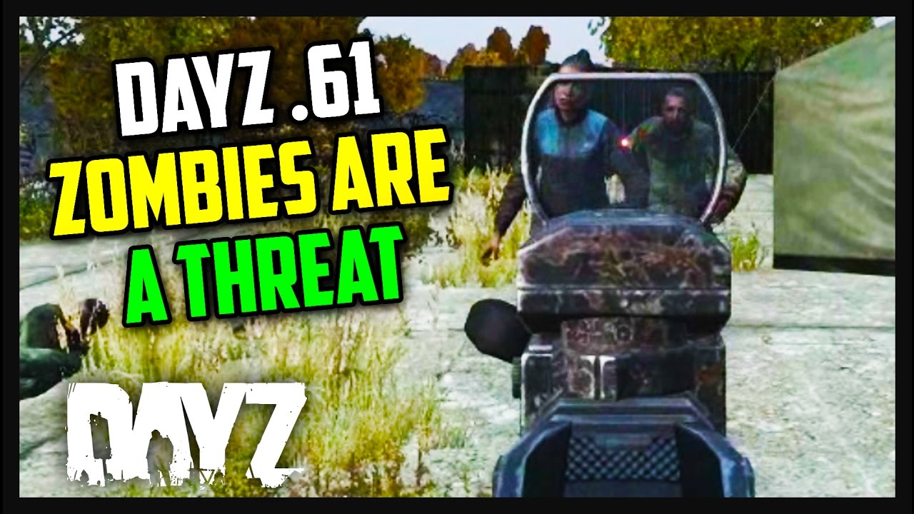 DAYZ .61 PVE - ZOMBIES ARE A THREAT!