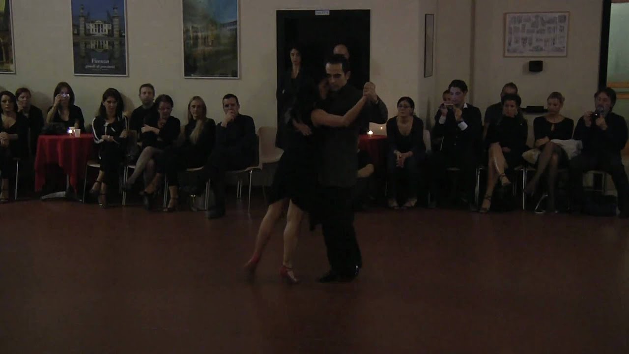 Geraldin Rojas y Ezequiel Paludi, esibizione Tango Argentino a Vicenza, I gatTango