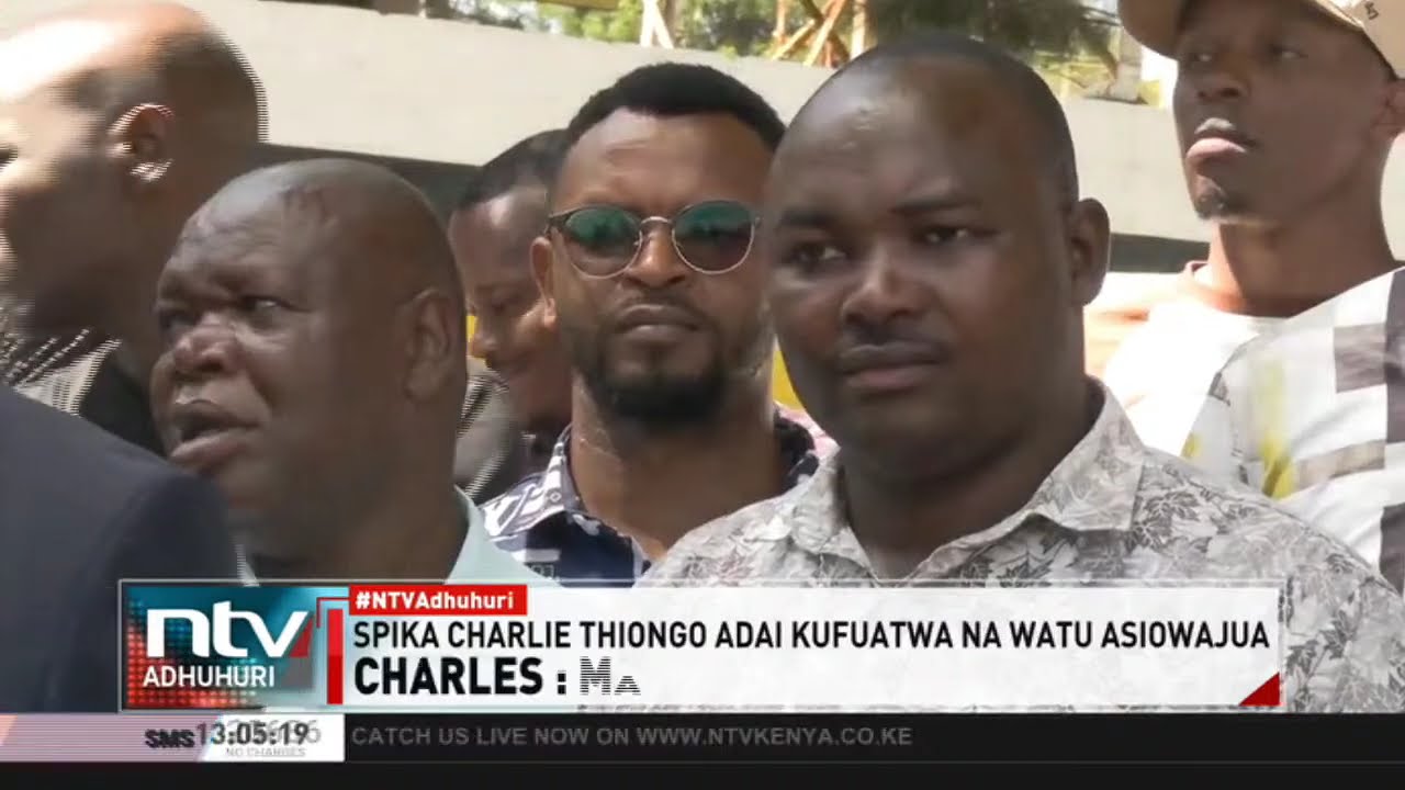 Spika wa bunge la kaunti ya Kiambu Charles Thiongo asema maisha yake iko hatarini