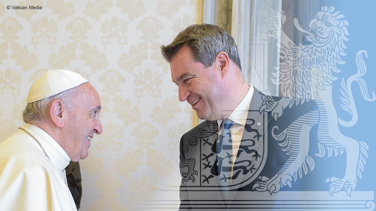 Ministerpräsident Dr. Söder zu Gast im Vatikan - Bayern