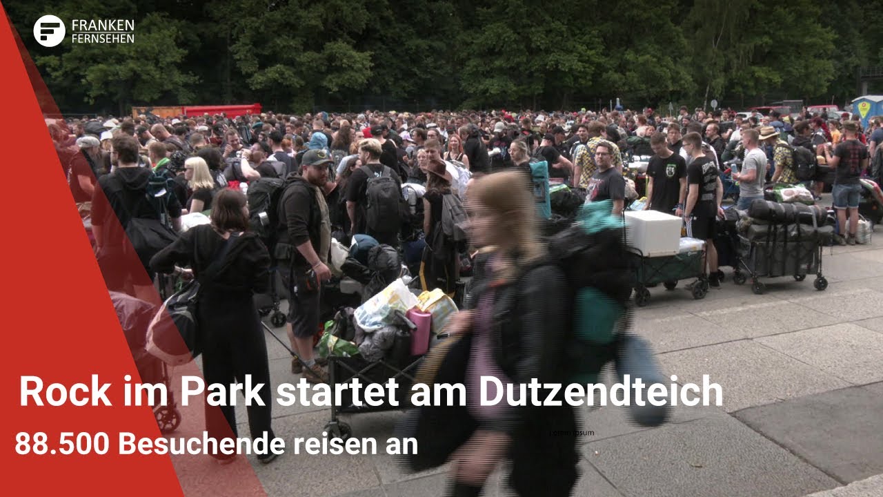 Rock im Park startet am Dutzendteich: 88.500 Besuchende reisen an