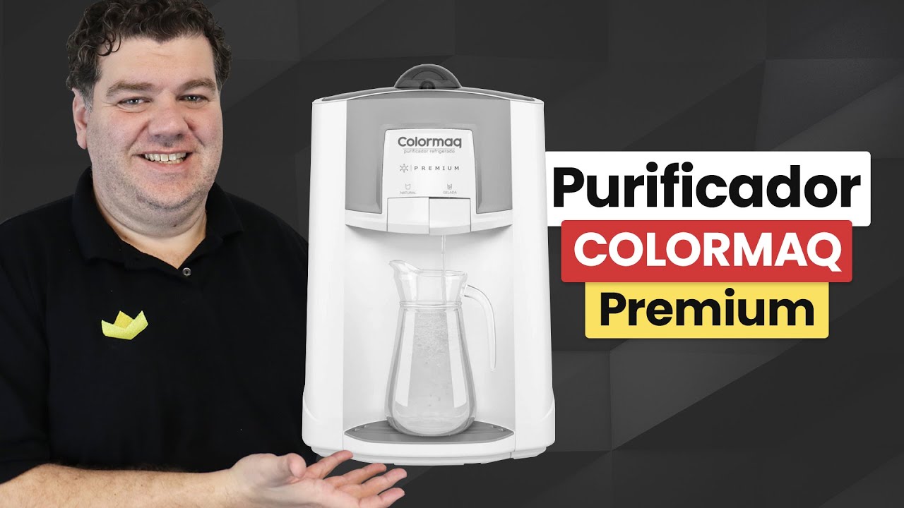 Purificador de Água Colormaq Premium: Deixa a Água Muito Gelada!