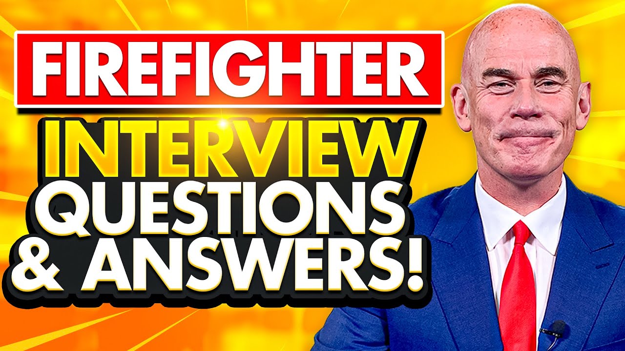 FIREFIGHTER INTERVIEW QUESTIONS & ANSWERS! (How to PASS a FIRE SERVICE Selection Interview!)