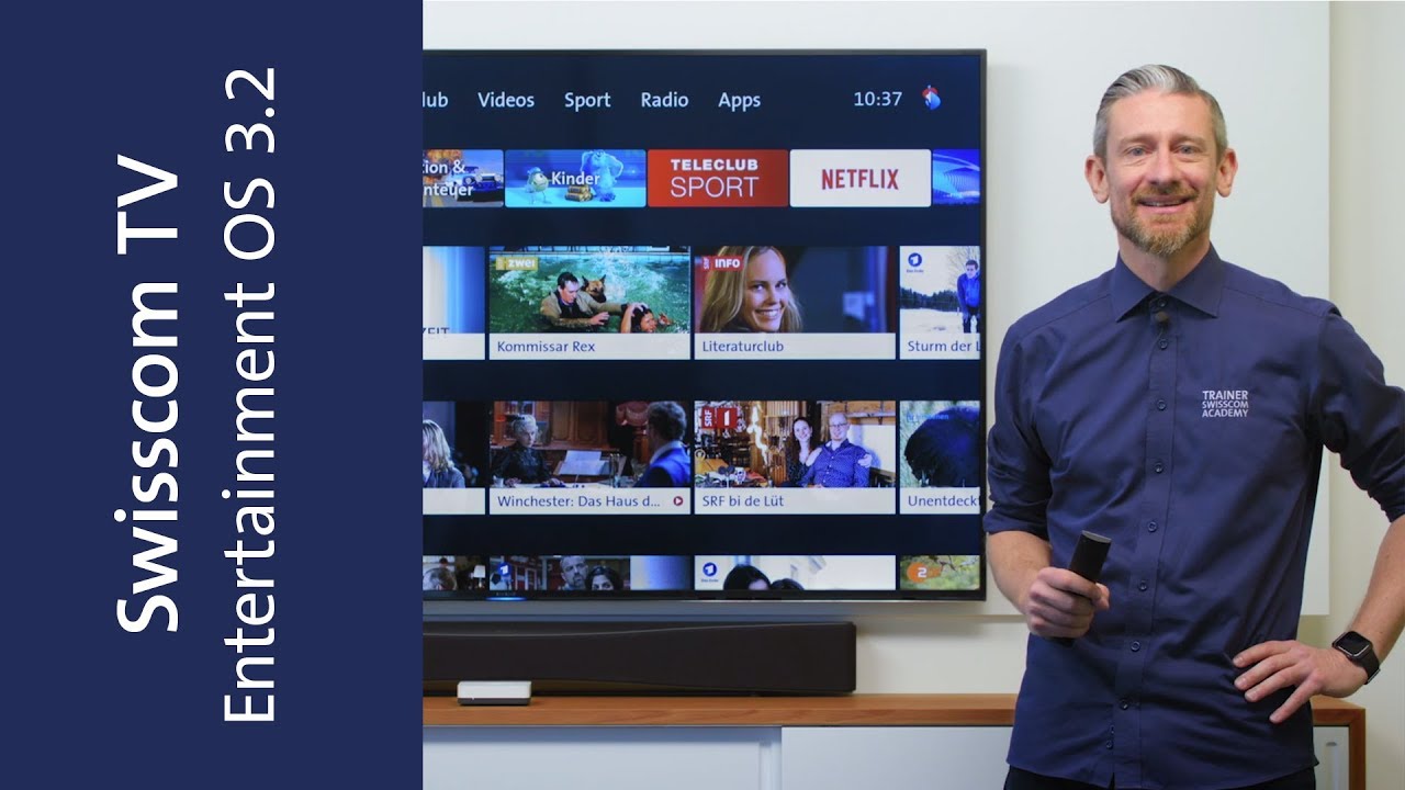 Swisscom TV mit Entertainment OS 3.2 &ndash; ein kleines, feines Update