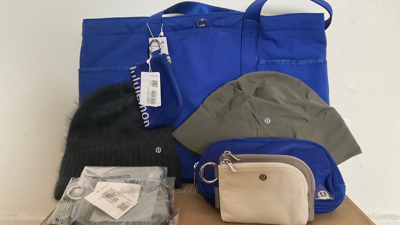 LuLulemon 包包＆帽子～Boxing Day網購開箱