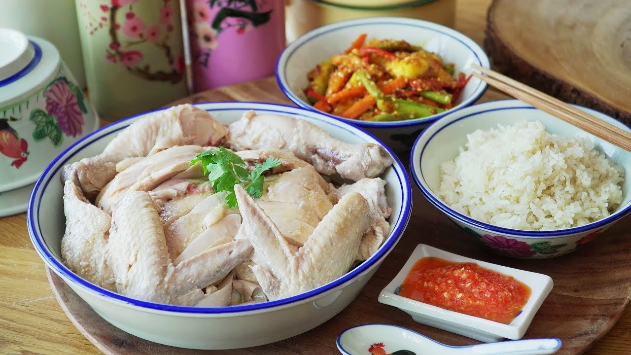 Ah Ma's Nonya Achar with Hainanese Chicken Rice | Easy Recipe!