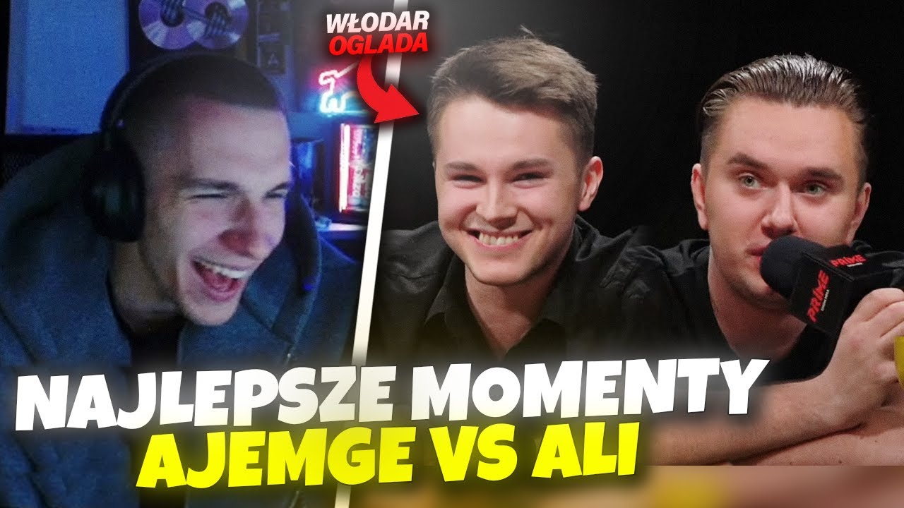 WŁODAR OGLĄDA KONFERENCJĘ PRIME MMA 12 | AJEMGE VS ALI