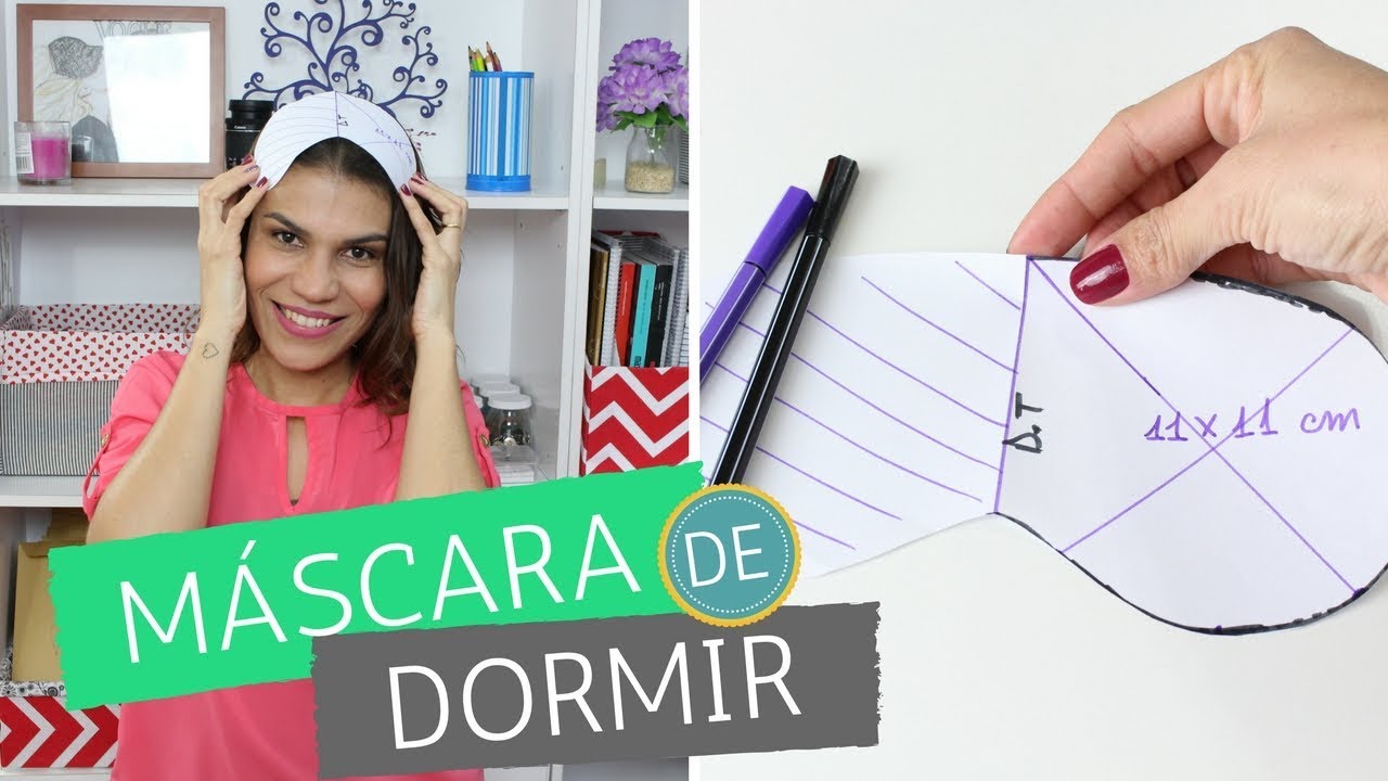 Molde máscara de dormir | ModaByNill