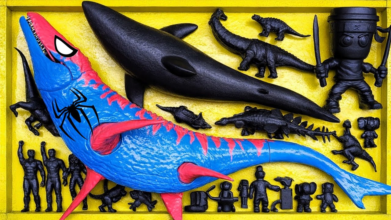 Dinosaurus Jurassic World Dominion: T-rex/ Brachiosaurus/ Skibidi/ Spider-Man/ KingKong/ KingGidorah