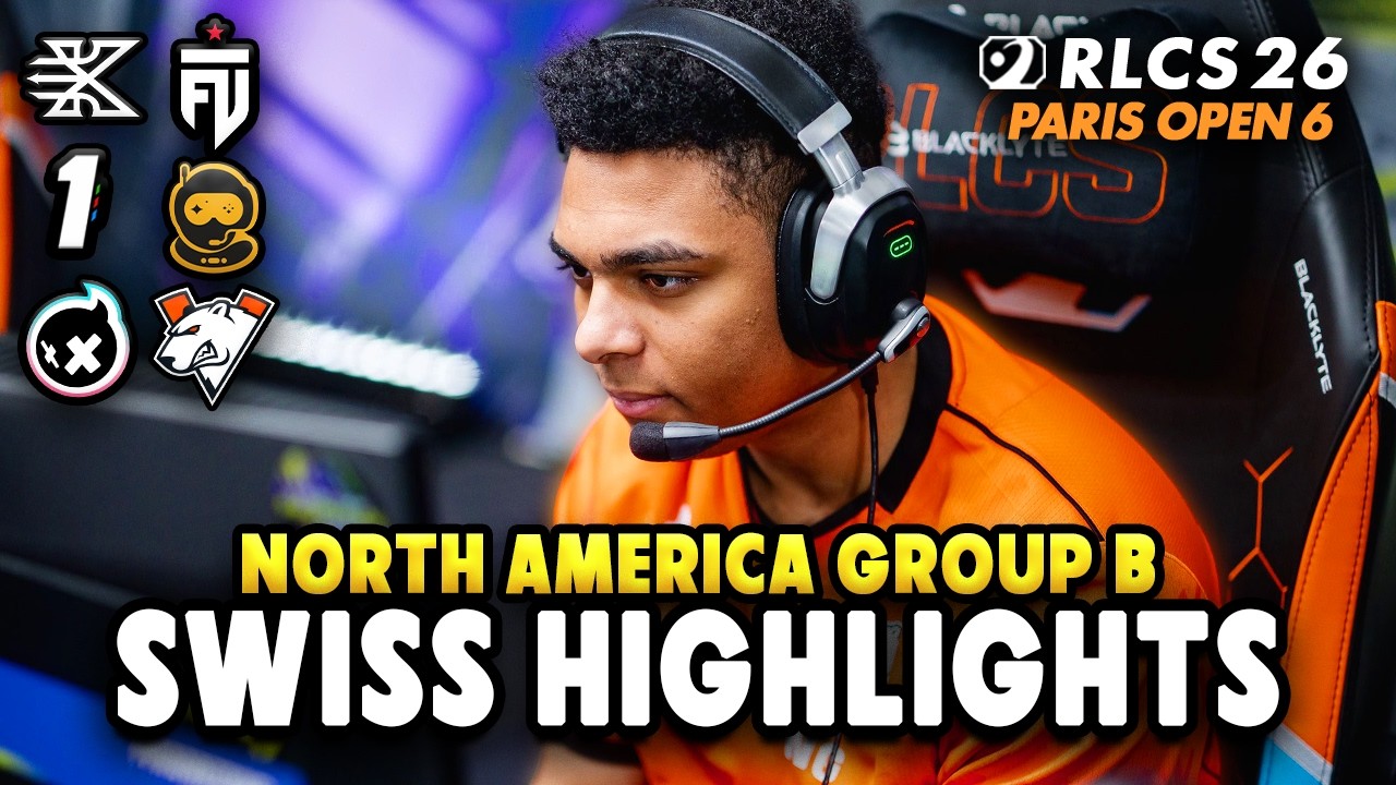 They Are PEAKING!? | Swiss Group B RLCS 2026 Highlights | North America Paris Open 6