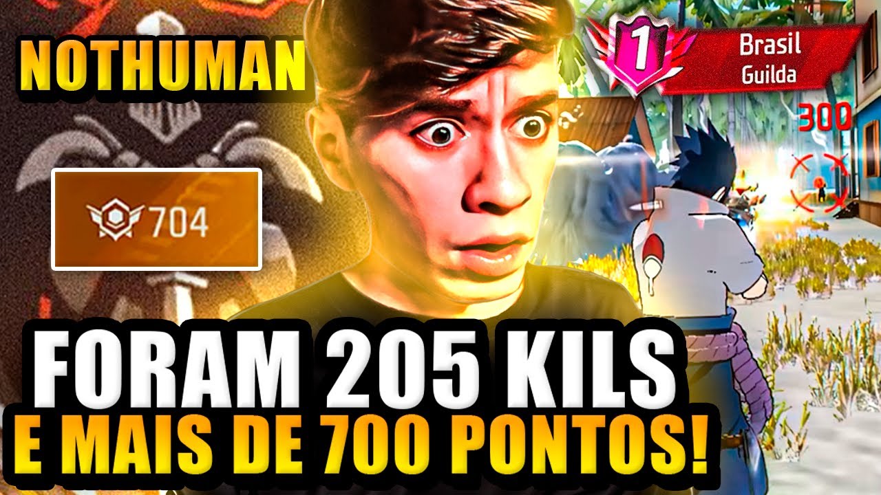 APELAPATO FEZ 205 KILS E MAIS DE 700 PONTOS PELA NOTHUMAN NA GUERRA DE GUILDAS!