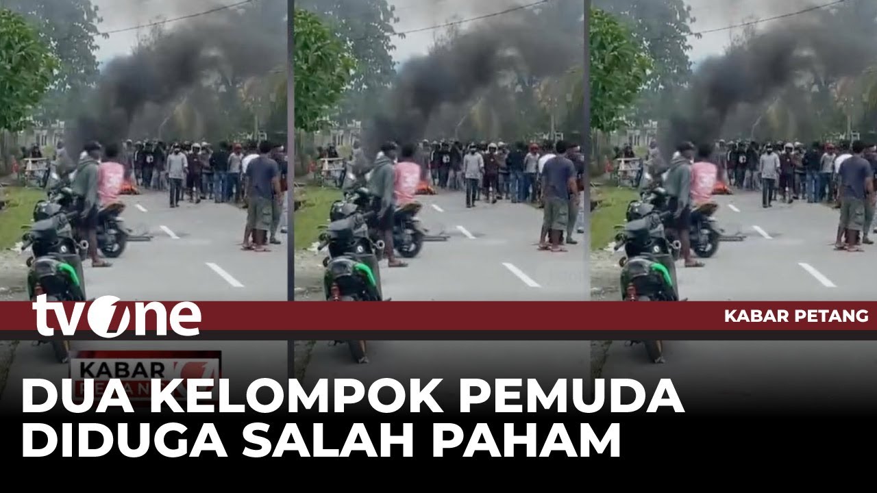 Satu Warga Tewas pada Peristiwa Tawuran di Timika, Papua | Kabar Petang tvOne