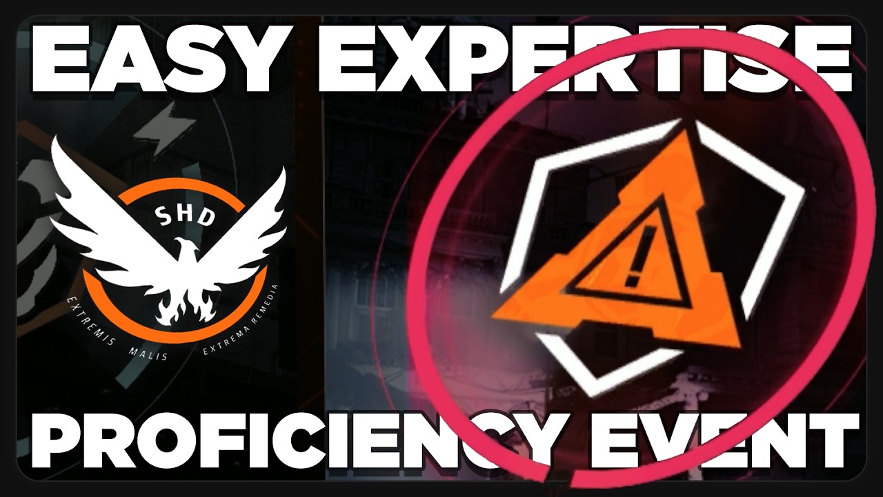 Easy EXPERTISE lvls ~ TRIPLE Proficiency Event *FARM THIS NOW* | Event Tips Tricks | The Division 2