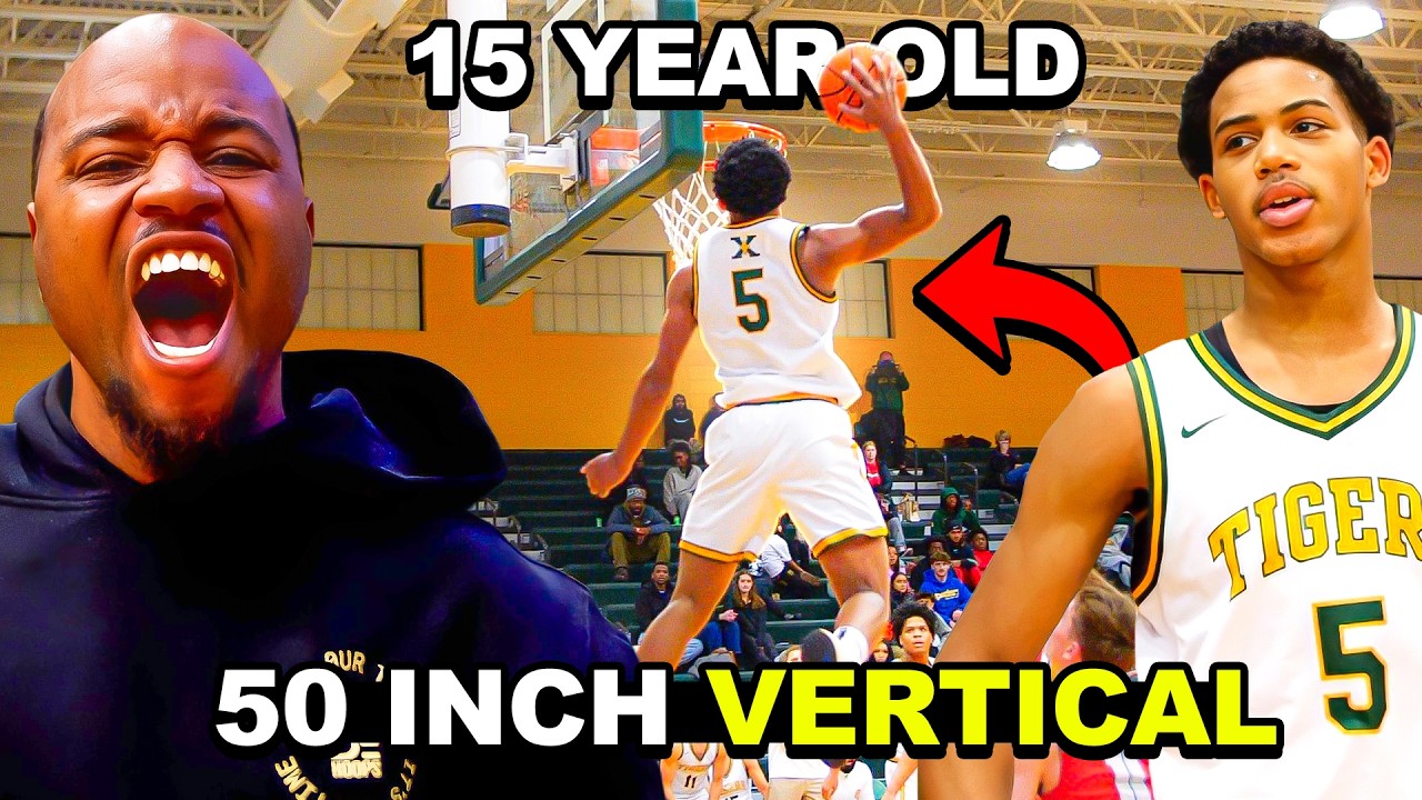 15 Year Old Josh Lindsay Has A 50 INCH VERTICAL!