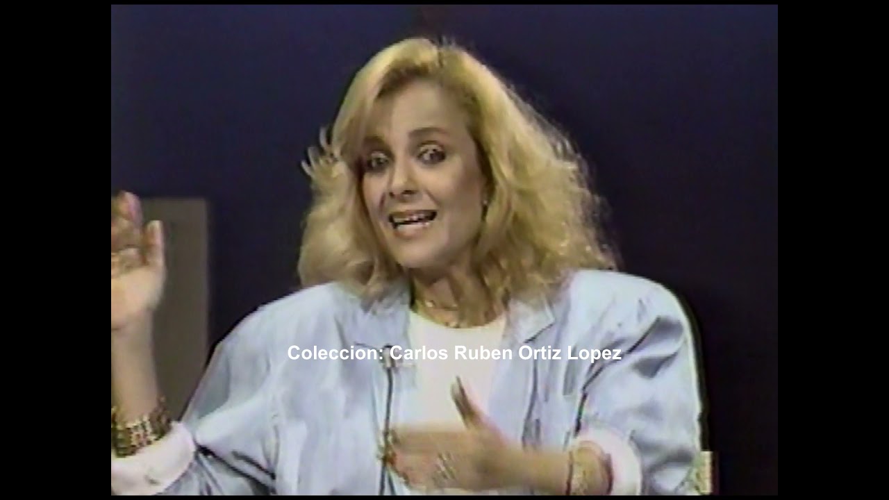 Marisol Malaret Contreras-Miss Universe 1970 Entrevista con Annie Alfaro (Puerto Rico 1987)