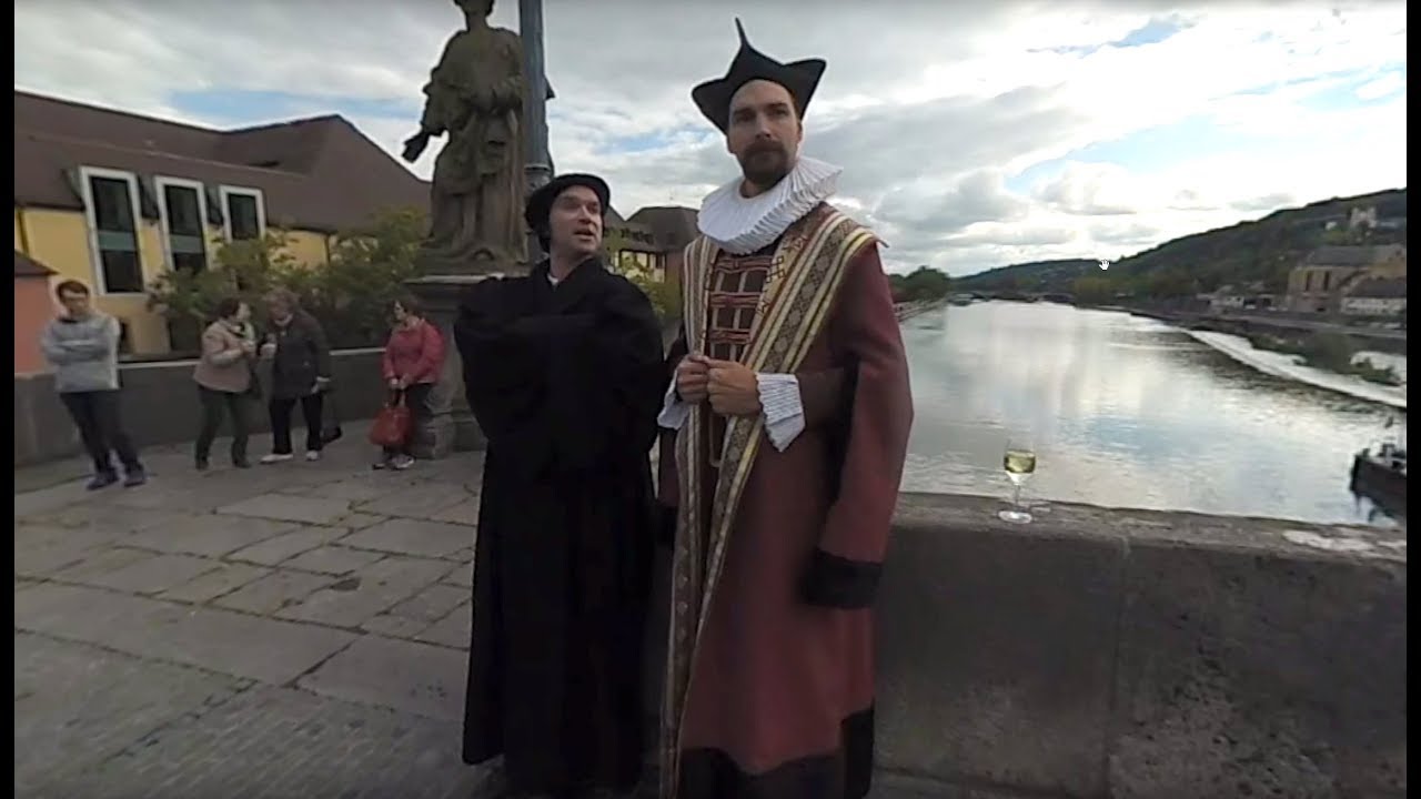 Julius Echter trifft Martin Luther in W&uuml;rzburg