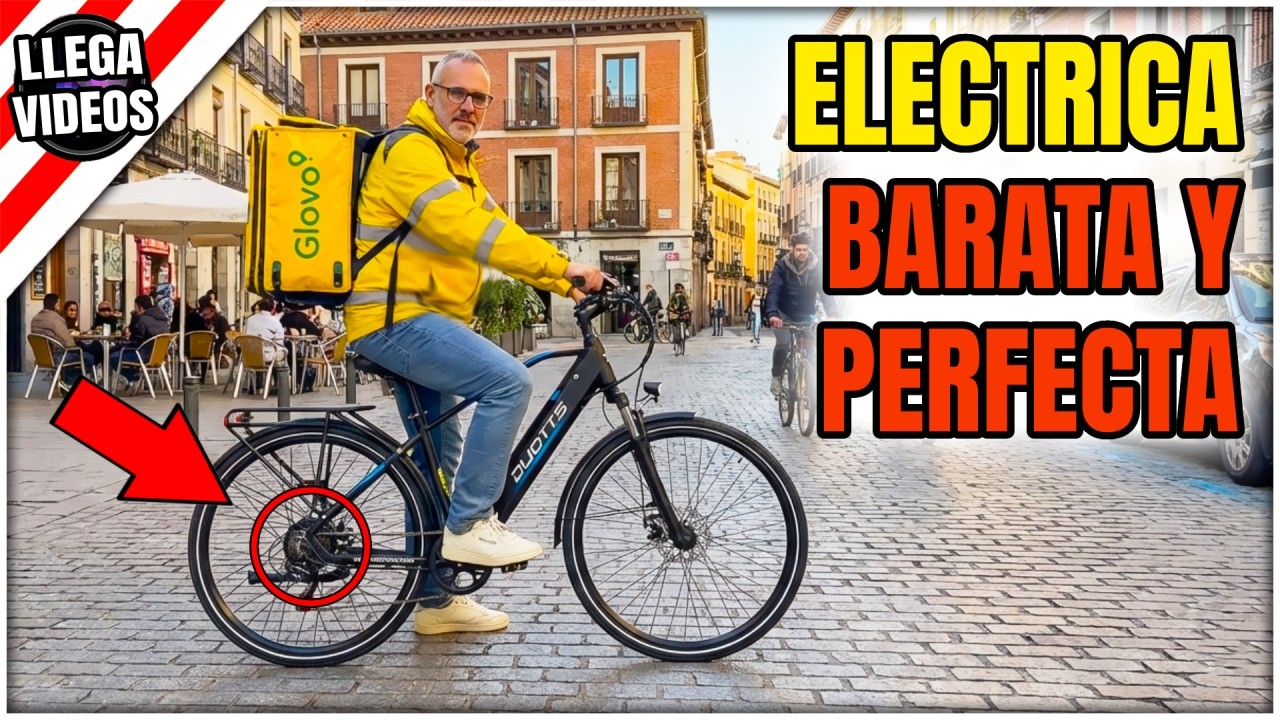 🔥 La compran los REPARTIDORES ⚡️ Bicicleta eléctrica DUOTTS C29 LITE