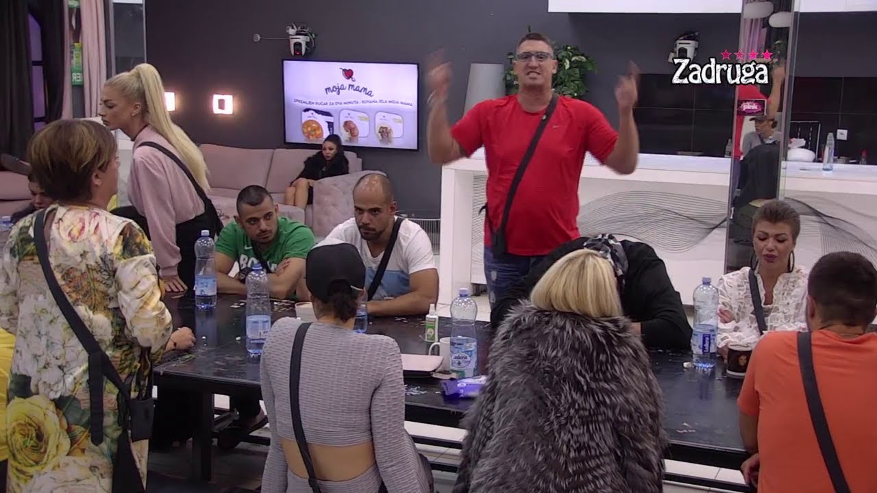 Zadruga 4 - Opšta pometnja zbog Kije Kockar, Kristijan joj preti i psuje - 17.06.2021.
