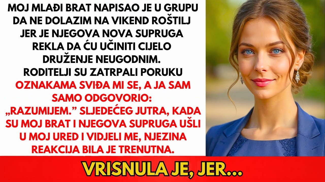 Mlađi Brat Je Napisao: 