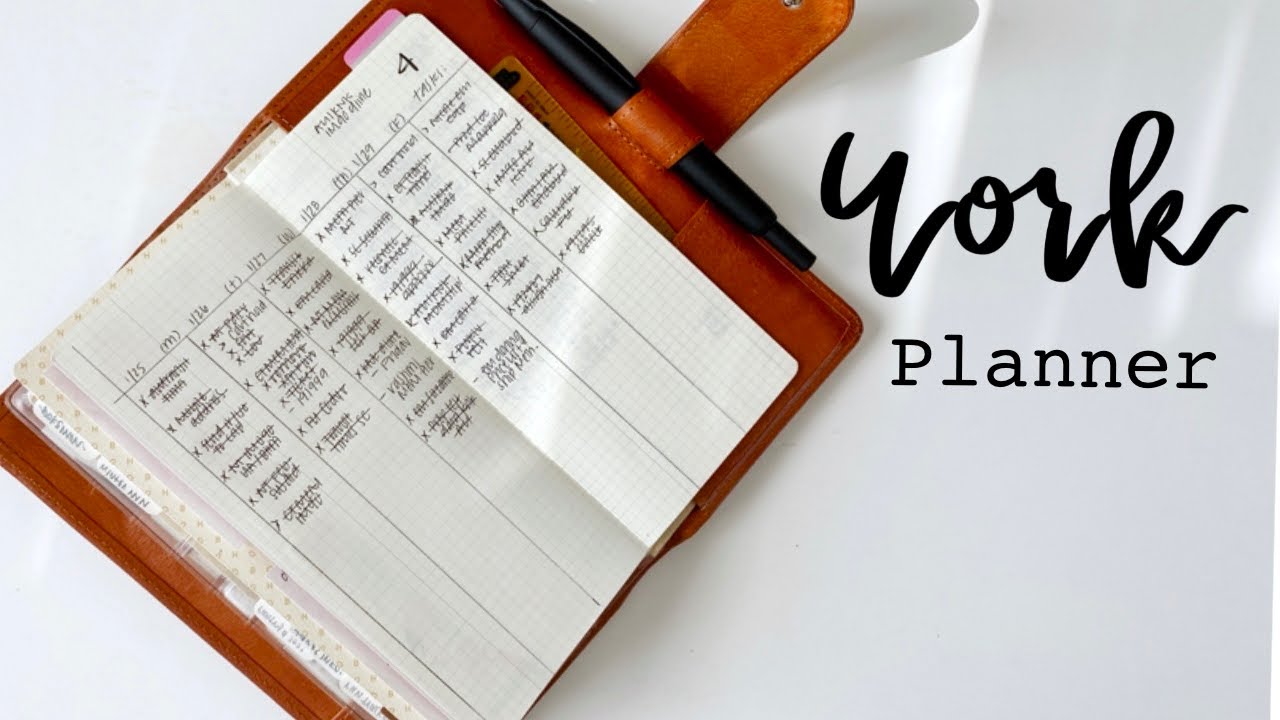 2021 Work Planner | Hobonichi Weeks | LindseyScribbles