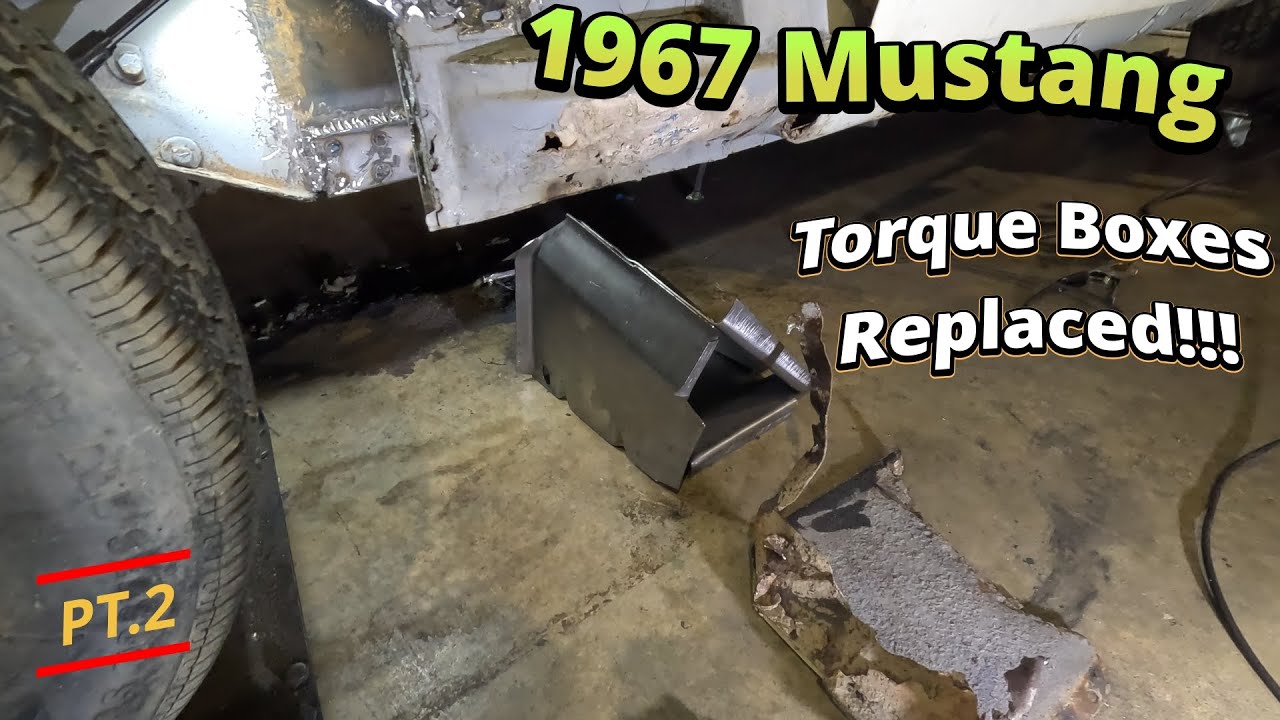 Saving a Rotten ’67 Mustang: Torque Boxes, Floor Supports & Front Pans Rebuilt!