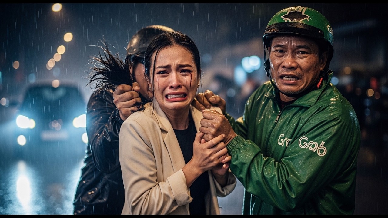 Anh Xe Ôm Trên Đường Đi Đánh Bạc Vô Tình Cứu Nữ Tỷ Phú Đang Gặp Nguy Hiểm.