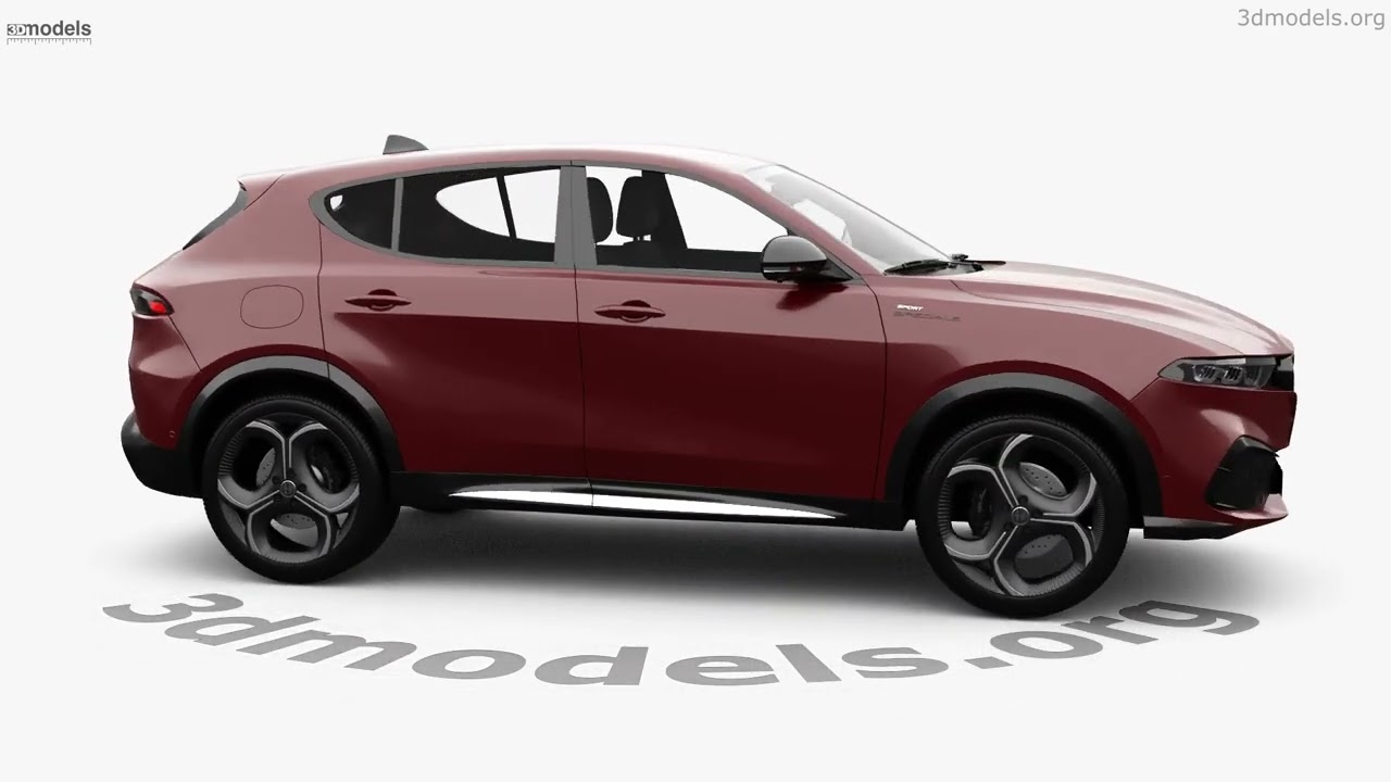 Alfa Romeo Tonale PHEV Q4 Sport Speciale 2026 3D model by 3DModels.org