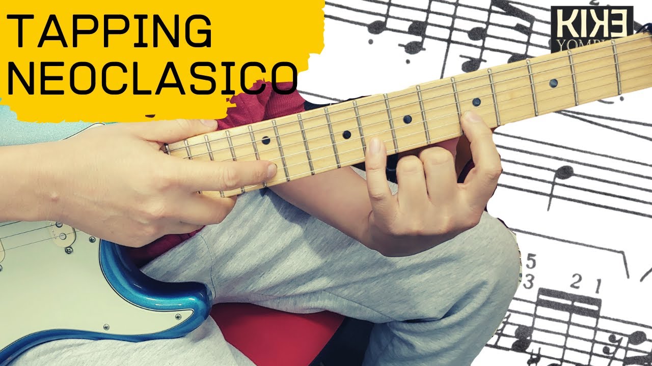 Lick de tapping neoclásico: mayor, menor y disminuido.