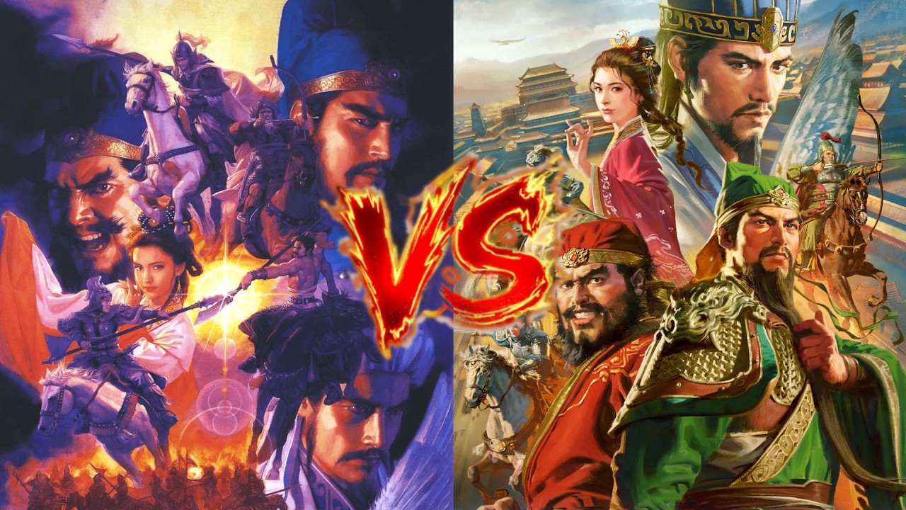 Romance of the Three Kingdoms 8 Remake vs Original - Comparison Review