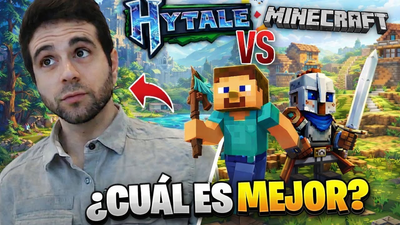 😳VEGETTA777 OPINA del nuevo HYTALE!😳 *Es mejor que el MINECRAFT?