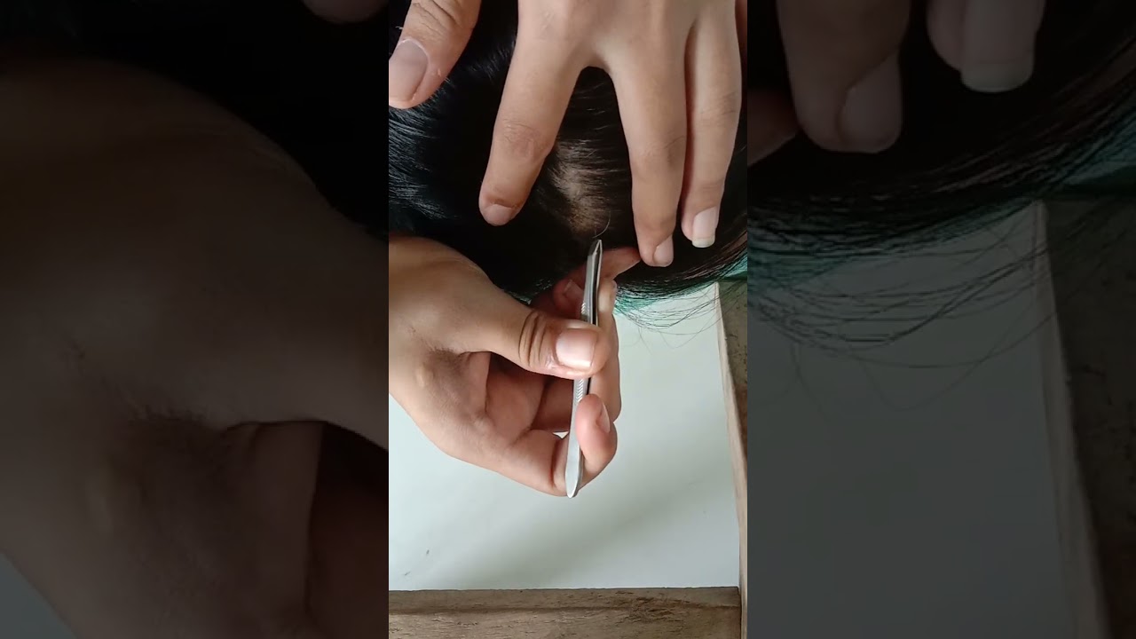 Nhổ tóc bạc cho mẹ