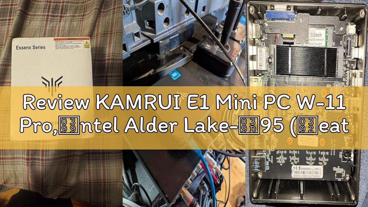 Review KAMRUI E1 Mini PC W-11 Pro,Ιntel Alder Lake-Ν95 (Βeats N5095/N5105, Up to 3.4GHz), Mini Deskt