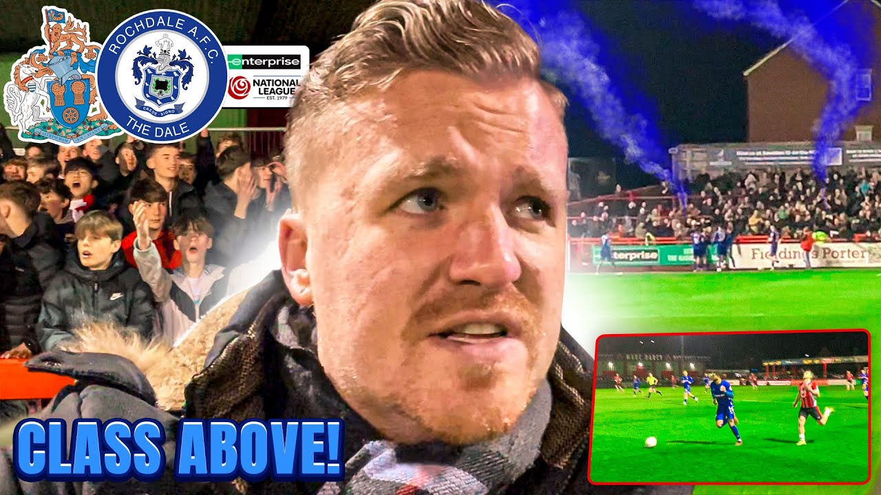 Rochdale Too STRONG! League Leaders Cruise Past Altrincham